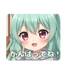 パーカーピース精霊みなみちゃん（個別スタンプ：14）