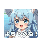 ついに完成！新生アリサスタンプ（個別スタンプ：14）