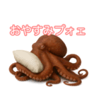 仲良くしたいタコ(AIの力も借りちゃう)（個別スタンプ：12）