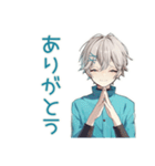 天使界隈くんのかわいい日常（個別スタンプ：8）