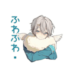 天使界隈くんのかわいい日常（個別スタンプ：11）