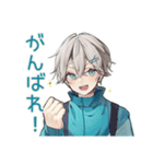 天使界隈くんのかわいい日常（個別スタンプ：19）