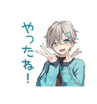 天使界隈くんのかわいい日常（個別スタンプ：34）