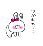 ネガティブすぎるうさ姫が意外と使える（個別スタンプ：17）