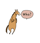 会話の合間に馬！スタンプ（個別スタンプ：7）