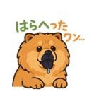 ポジティブチャウチャウ⭐︎元気スタンプ（個別スタンプ：3）