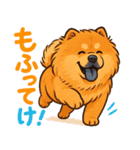 ポジティブチャウチャウ⭐︎元気スタンプ（個別スタンプ：12）