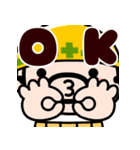 ポジティブ全開！飛び出すおやじ君（個別スタンプ：13）
