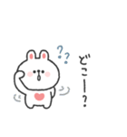 待ち合わせ連絡◎うさぎさん #1（個別スタンプ：29）
