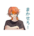 わんこ系ギャル男★労り返信（個別スタンプ：22）