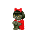 マダム・ルビーキャット（個別スタンプ：19）
