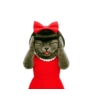 マダム・ルビーキャット（個別スタンプ：22）