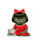 マダム・ルビーキャット（個別スタンプ：33）
