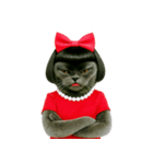 マダム・ルビーキャット（個別スタンプ：36）