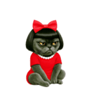 マダム・ルビーキャット（個別スタンプ：37）