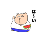 ブー(俺たちの夏はこれからだ編)（個別スタンプ：3）