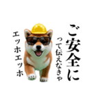 動く柴犬エッホエッホ☆現場仕事（個別スタンプ：10）