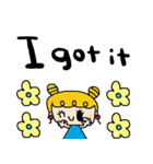 (nenerin日常会話スタンプ376英語気遣い)（個別スタンプ：13）