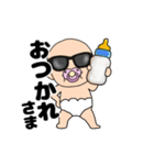 【動く】おしゃぶりベビー7（個別スタンプ：13）