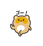 まんまるタヌキ（文字付き）（個別スタンプ：11）