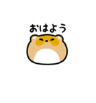 まんまるタヌキ（文字付き）（個別スタンプ：13）