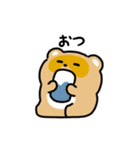 まんまるタヌキ（文字付き）（個別スタンプ：20）