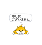 激しく尻尾をふる柴犬【復活版】（個別スタンプ：17）