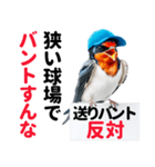【野球】送りバント反対党の燕ファンつばめ（個別スタンプ：26）