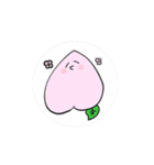 窓から覗くハートちゃんと仲間たち（個別スタンプ：7）
