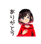 返信すら面倒なダウナー女子（個別スタンプ：11）