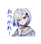 パンクセーラー女子★物販列合流報告（個別スタンプ：2）