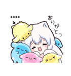 コズミックゲーマー女子3 カスタム（個別スタンプ：22）