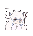 コズミックゲーマー女子3 カスタム（個別スタンプ：28）