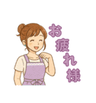 なないろママちゃん⭐️誕生日だよ（個別スタンプ：8）