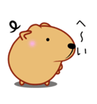 やる気が出ないきゃぴばら4（個別スタンプ：38）