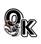 ゴリラ×バスケットボール 第19弾 デカ文字（個別スタンプ：9）