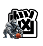 ゴリラ×バスケットボール 第19弾 デカ文字（個別スタンプ：33）