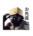 【ネガティブ】イケメンゴリラ（個別スタンプ：19）