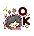 おばあちゃんの笑顔（夏から秋）（個別スタンプ：6）