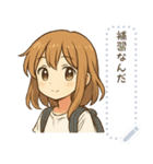夏の女の子*（個別スタンプ：6）