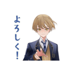 王子系女子高生★ときめき学園（個別スタンプ：8）