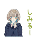 クールな女子★深夜のコンビニ飯（個別スタンプ：19）