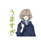 クールな女子★深夜のコンビニ飯（個別スタンプ：20）
