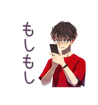 無難な男性の日常スタンプ（個別スタンプ：15）