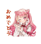 ラブリーな女の子のほっこりカフェ（個別スタンプ：39）