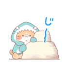 【夏】サメ！パーカー動物8（個別スタンプ：14）