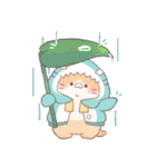 【夏】サメ！パーカー動物8（個別スタンプ：30）