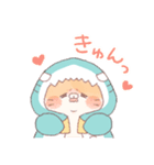 【夏】サメ！パーカー動物8（個別スタンプ：36）