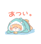 【夏】サメ！パーカー動物8（個別スタンプ：40）