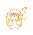 【夏】サメ！パーカー動物9（個別スタンプ：13）